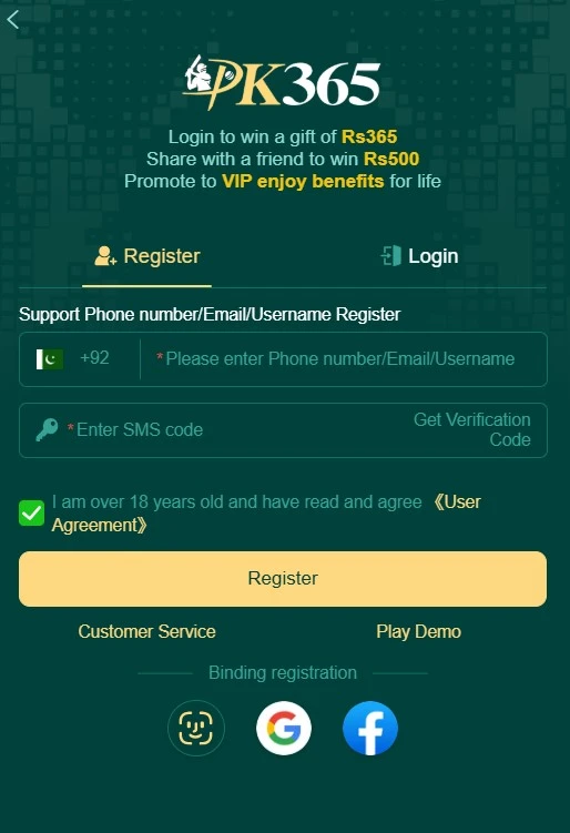 PK365 Game