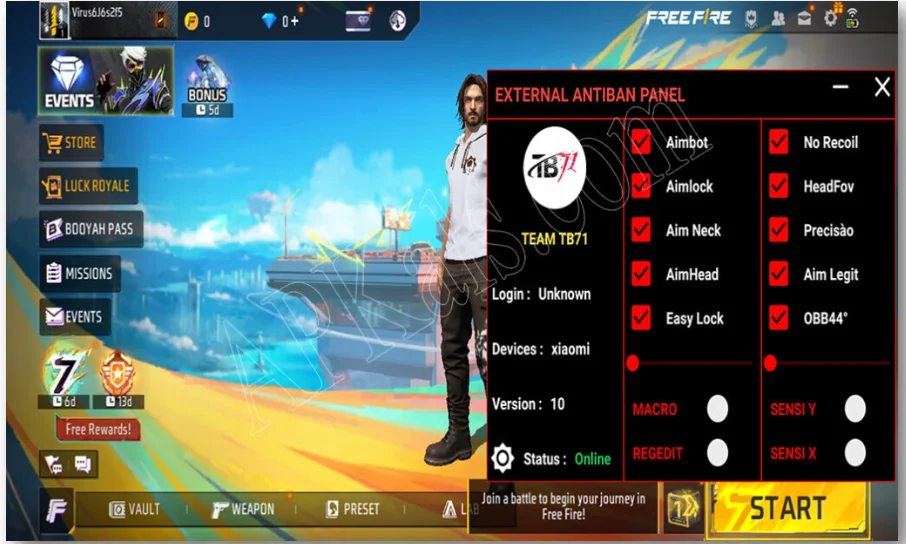 ZoriDiamantes Injector