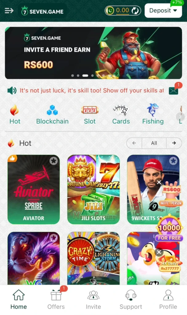 seven game apk